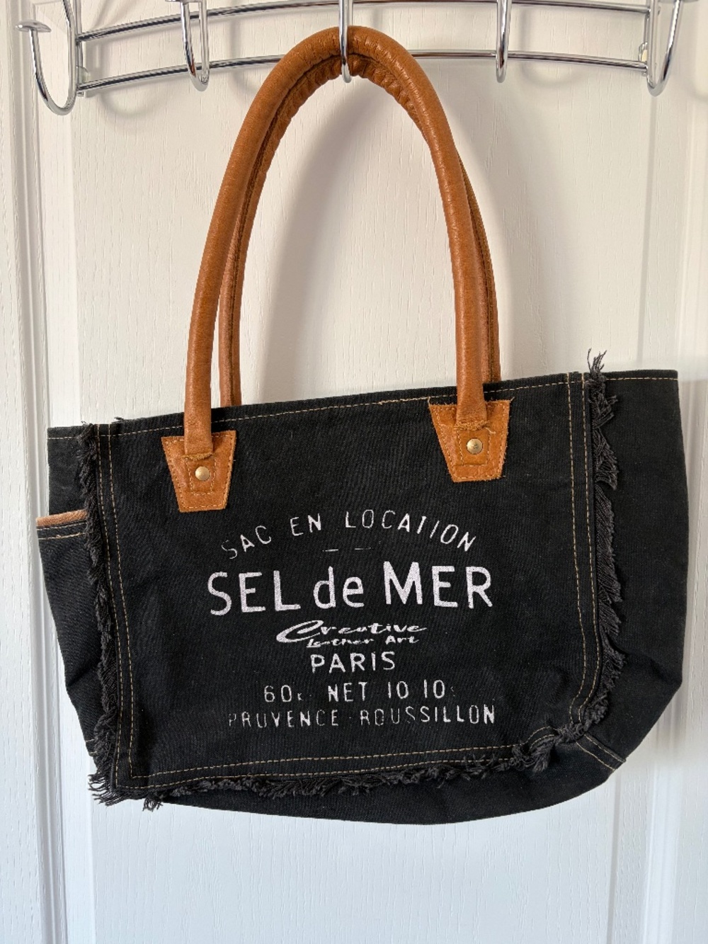 Sel de Mer upcycled canvas bag